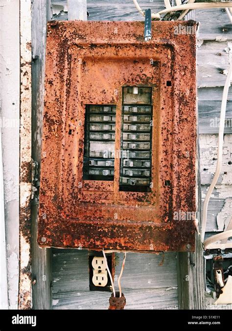 bad electrical boxes|old electrical panel boxes.